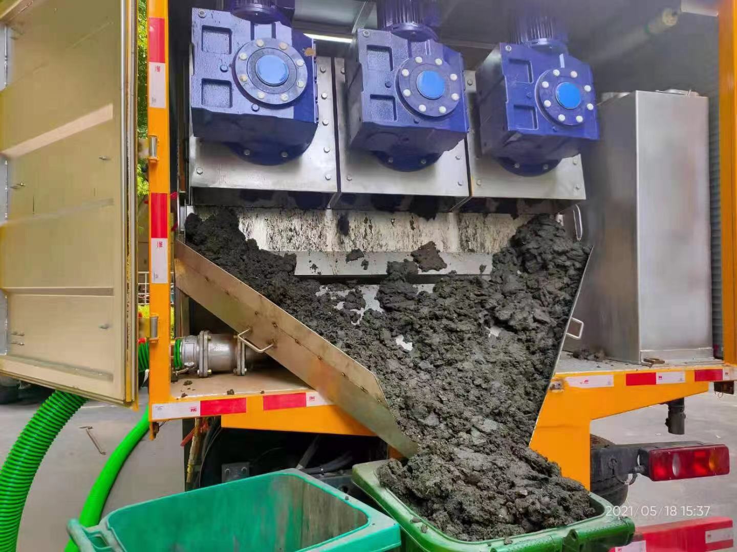 南朗化粪池清掏城市维护站-泥浆净化干湿分离处理